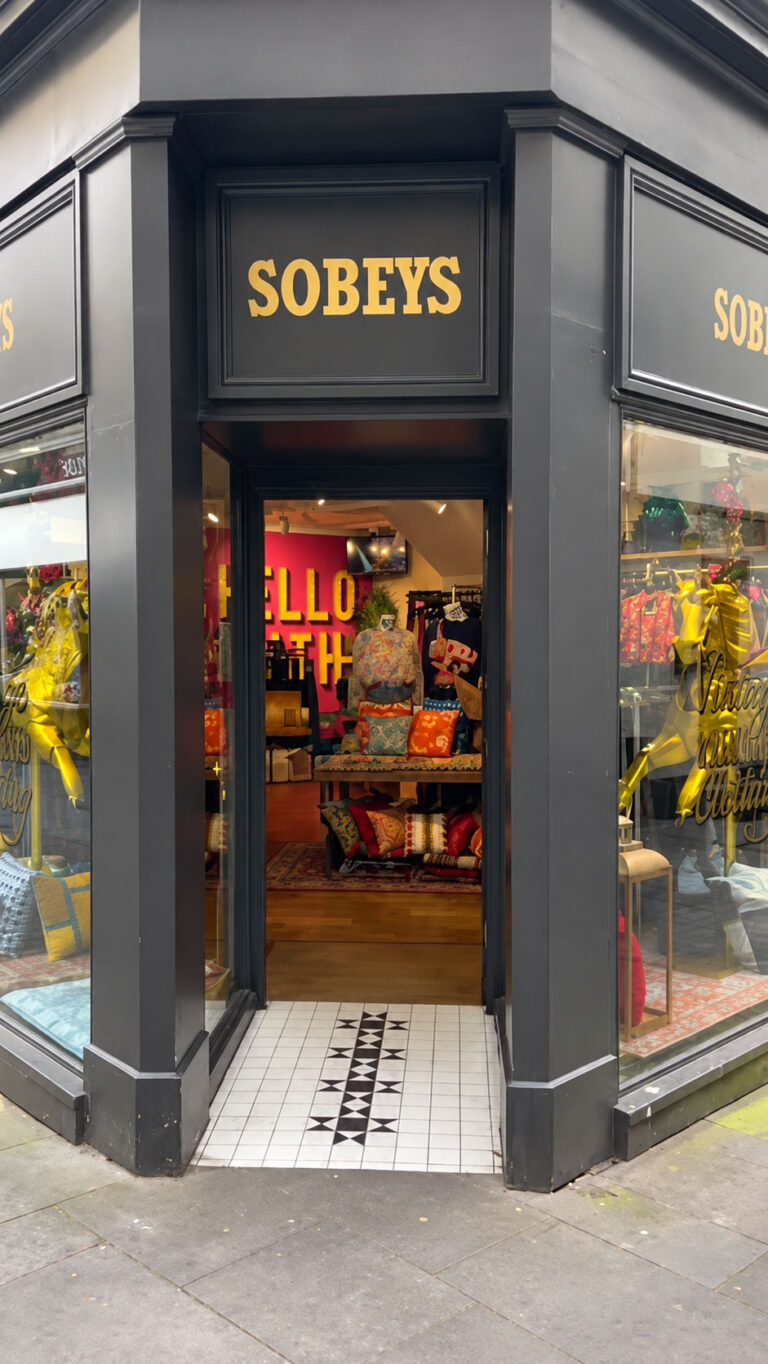 The Sobeys shop front on Northumberland Place, Bath